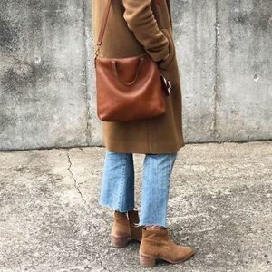 Madewell Lonnie Suede Boots Bootie